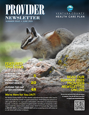 Current Provider Newsletter